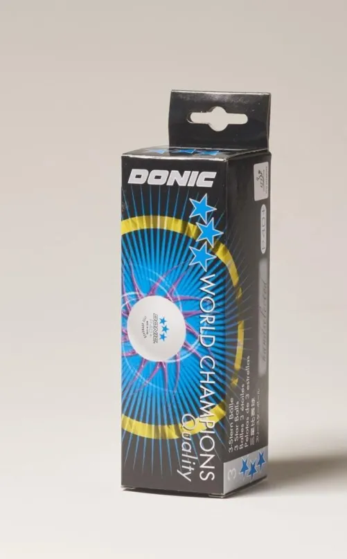 Loptičky na stolný tenis Donic P40+ *** (3 ks)