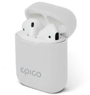 Puzdro na slúchadlá Epico AirPods Case White