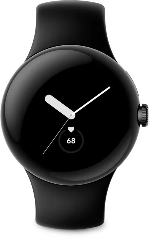 Chytré hodinky Google Pixel Watch 41mm Matte Black/Obsidian, pre mužov aj ženy, AMOLED dis