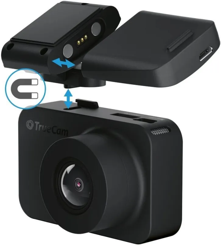 Kamera do auta TrueCam M9 GPS 2.5K (s hlásením radarov)