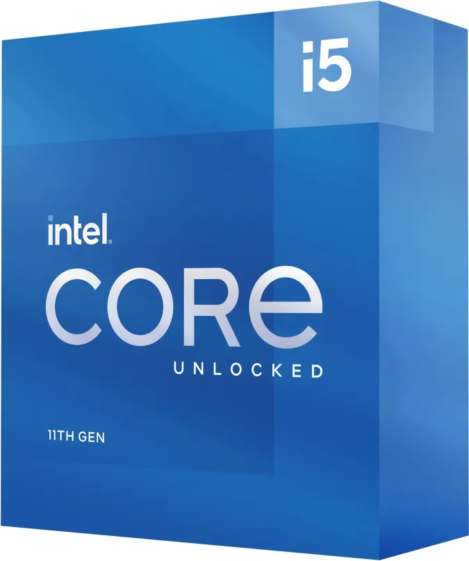 Procesor Intel Core i5-11600K, 6 jadrový, 12 vlákien, 3,9 GHz (TDP 125W), Boost 4,9 GHz, 1