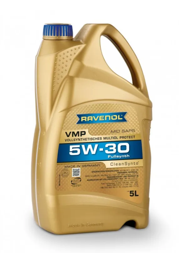 Motorový olej RAVENOL VMP SAE 5W-30; 5 L