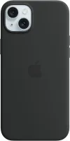 Kryt na mobil Apple iPhone 15 Plus Silikónový kryt s MagSafe čierny