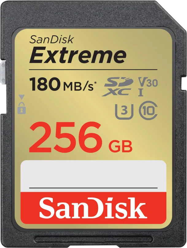 Pamäťová karta SanDisk SDXC 256GB Extreme + Rescue PRO Deluxe