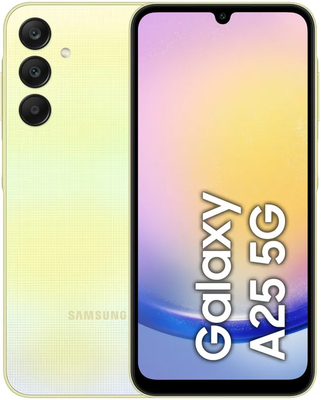 Mobilný telefón Samsung Galaxy A25 5G 8GB/256GB žltá