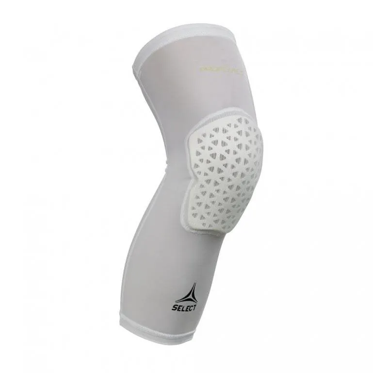 Chrániče volejbalu Select Compression knee support long 6253 biela, veľ. XL