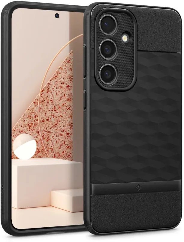 Kryt na mobil Spigen Caseology Parallax Matte Black Samsung Galaxy S24+