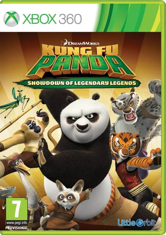 Hra na konzole Xbox 360 - Kung Fu Panda: Showdown of Legendary Legends
