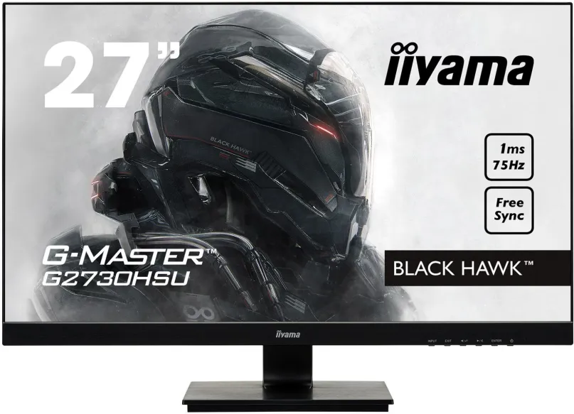 LCD monitor 27 "iiyama G-Master Black Hawk G2730HSU-B1