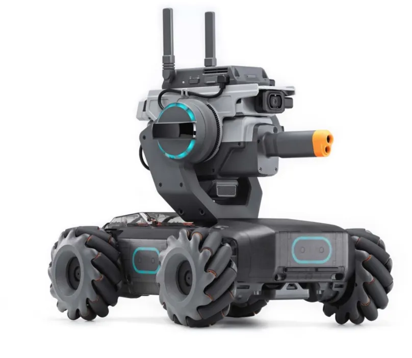 Robot DJI Robomaster S1, šikovný, interaktívny, edukatívny, ovládanie mobilom, tabletom a
