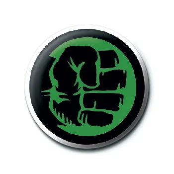 Placka Marvel Comics - Hulkova päsť