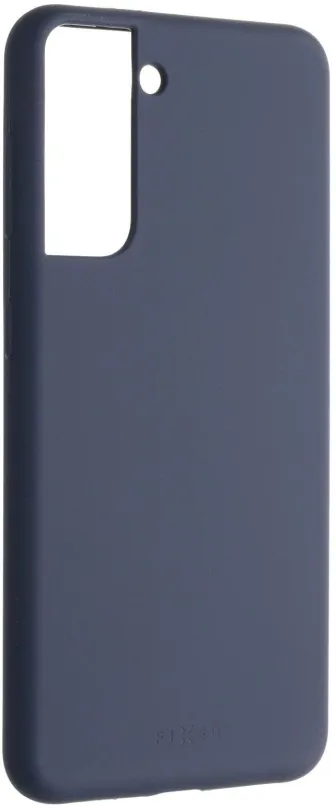Kryt na mobil FIXED Flow Liquid Silicon case pre Samsung Galaxy S21 modrý