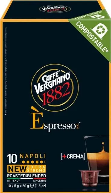 Kávové kapsule Vergnano Napoli 10ks