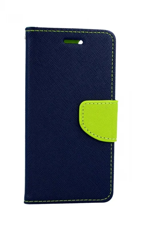 Puzdro na mobil TopQ iPhone SE 2020 knižkové modré 54143