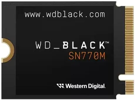 SSD disk WD BLACK SN770M 500GB, M.2 (PCIe 4.0 4x NVMe), TLC (Triple-Level Cell), rýchlosť
