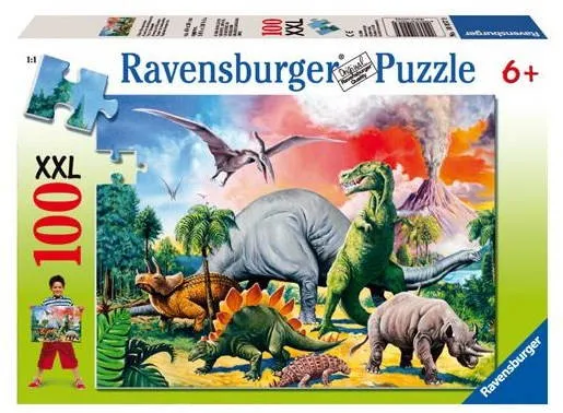 Puzzle Ravensburger 109579 Medzi dinosaurami