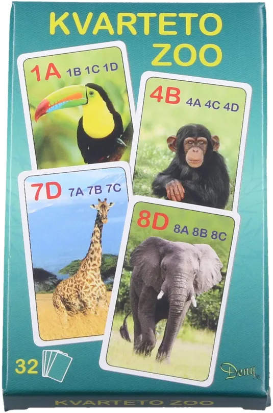 Kartová hra Kvarteto zoo