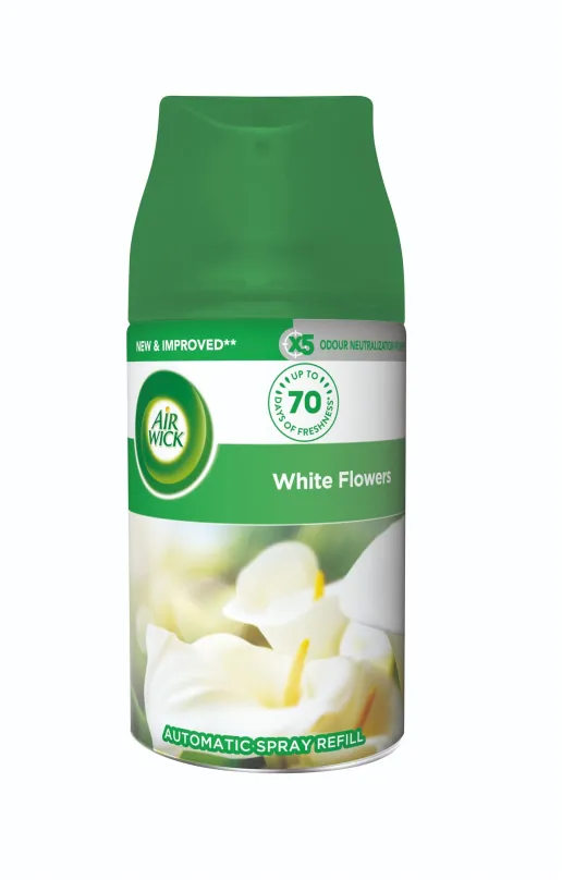 Osviežovač vzduchu AIR WICK Freshmatic náplň Biele kvety frézie 250 ml
