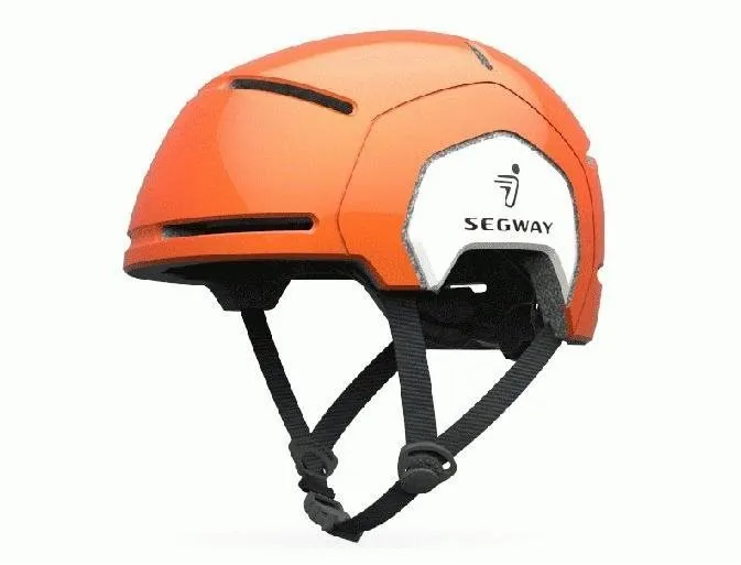Helma na bicykel Segway detská oranžová