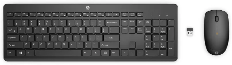 Set klávesnice a myši HP 235 Wireless Mouse and KB Combo - SK