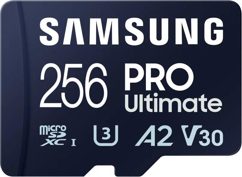 Pamäťová karta Samsung MicroSDXC 256GB PRO Ultimate + SD adaptér