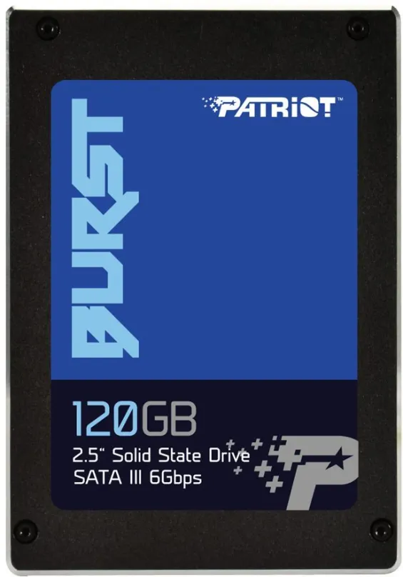 SSD disk Patriot Burst SSD 120GB, 2.5", SATA III, TLC (Triple-Level Cell), rýchlosť č
