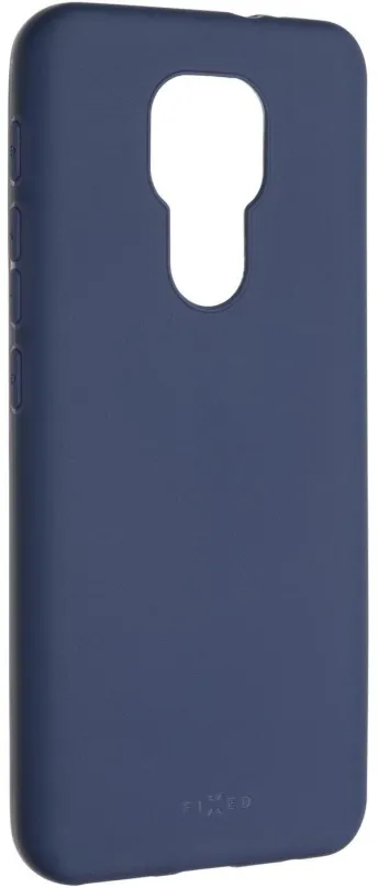 Kryt na mobil FIXED Story pre Motorola Moto E7 Plus modrý