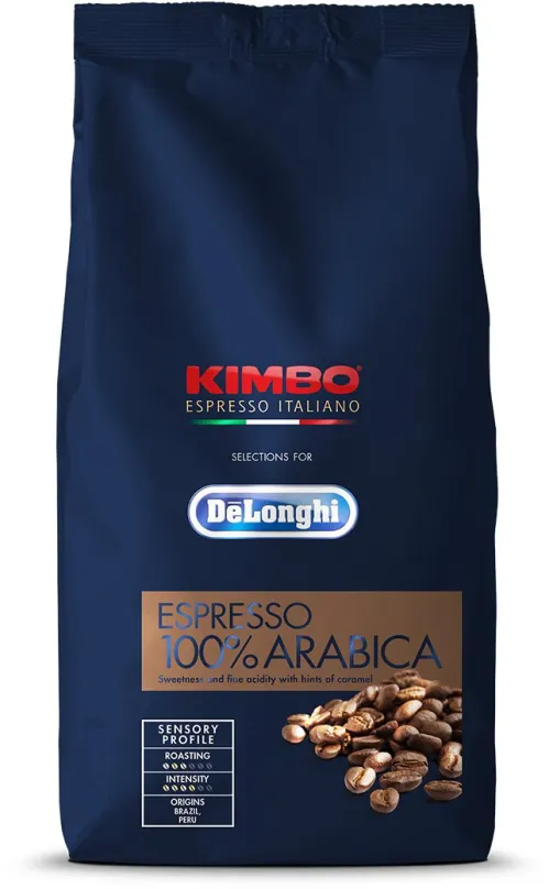 Káva De'Longhi Espresso, zrnková, 1000g