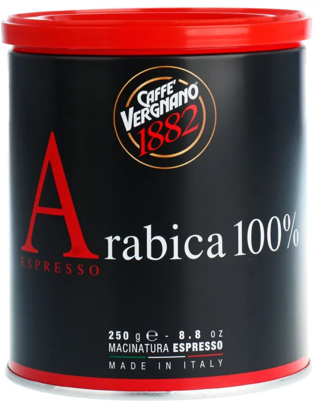 Káva Vergnano Espresso, mletá, 250g, mletá, 100% arabica,