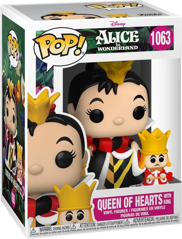 Funko POP&Buddy Disney: Alice 70. Queen w/King