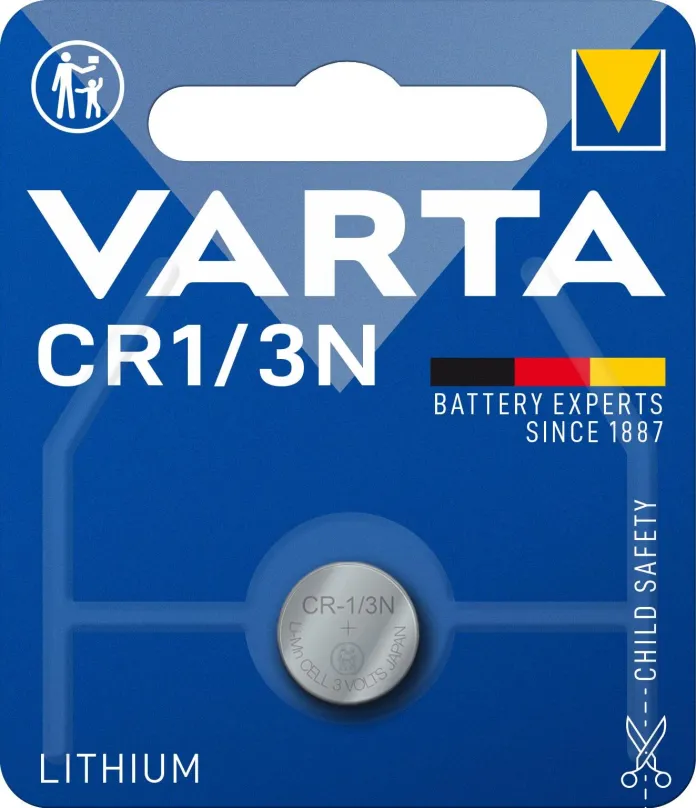 Gombíková batéria VARTA špeciálna lítiová batéria CR 1/3N 1ks