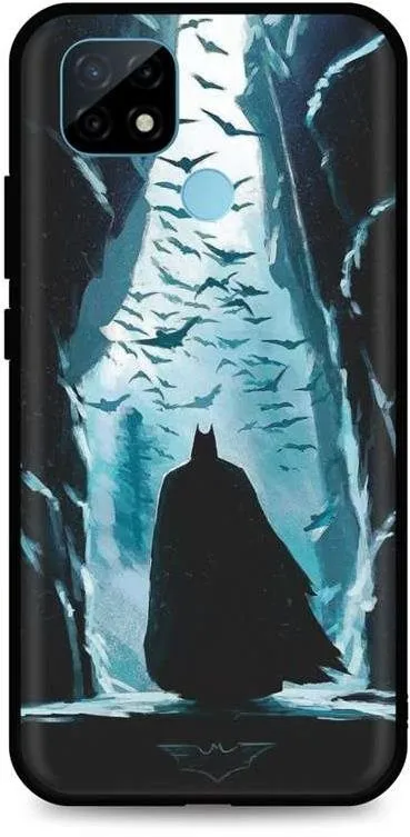 Kryt na mobil TopQ Realme C21 silikón Dark Batman 61701