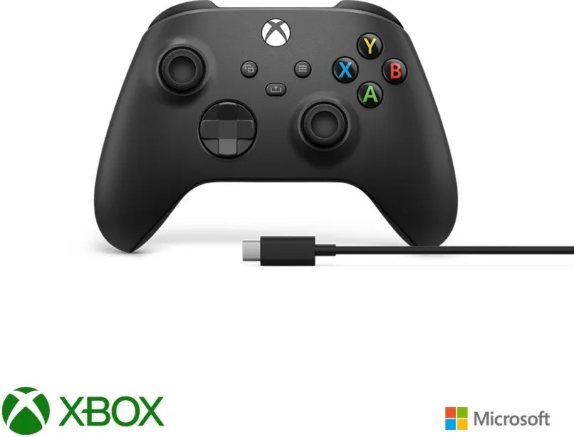 Gamepad Microsoft Xbox Wireless Controller + USB-C Cable, pre Xbox Series X|S, Xbox One, P
