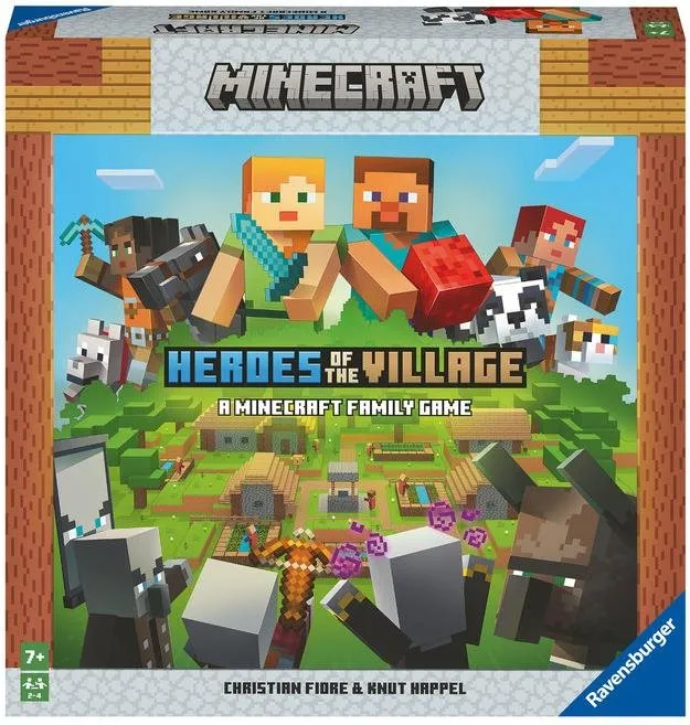 Dosková hra Ravensburger 209361 Minecraft: Heroes of the Village