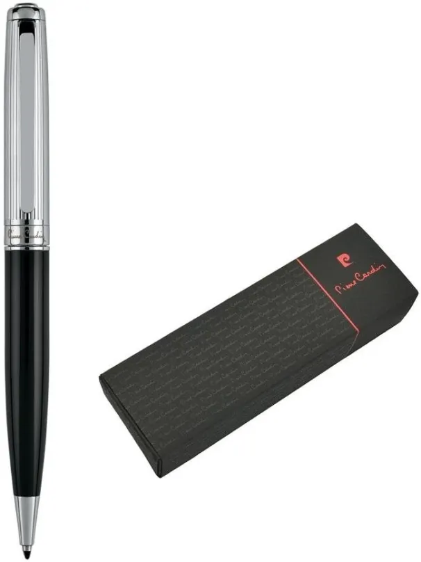 Guľôčkové pero PIERRE CARDIN DIDIER čierno-strieborné