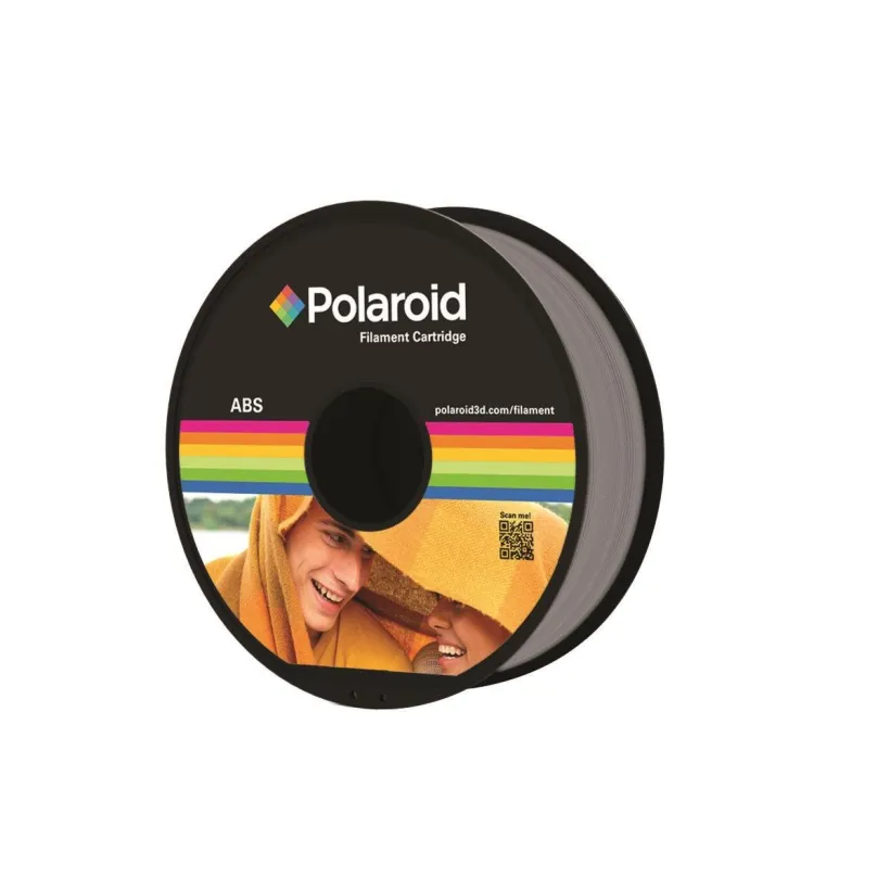 Filament Polaroid ABS Silver 1kg, materiál ABS, priemer 1,75 mm, hmotnosť 1 kg, vhodná tep
