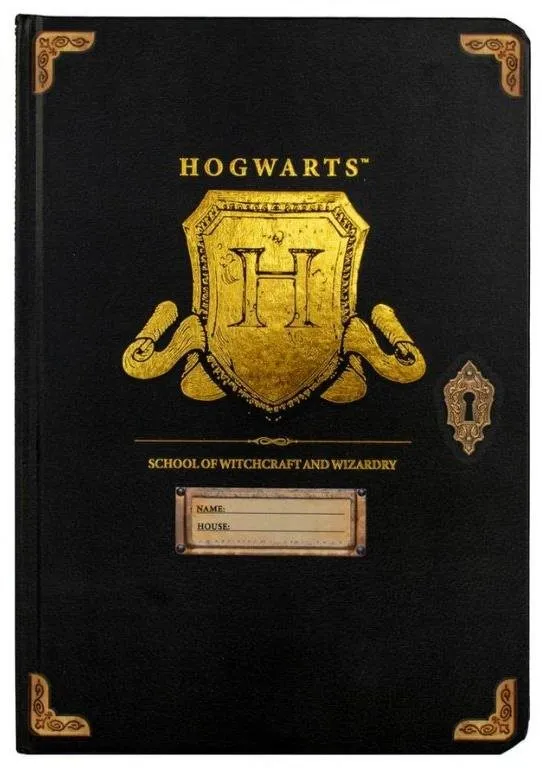 Zápisník Harry Potter: Hogwarts Shield - zápisník A5
