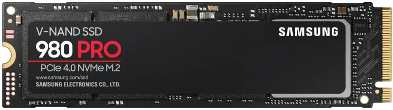 SSD disk Samsung 980 PRO 500GB, M.2 (PCIe 4.0 4x NVMe), TLC (Triple-Level Cell), rýchlosť