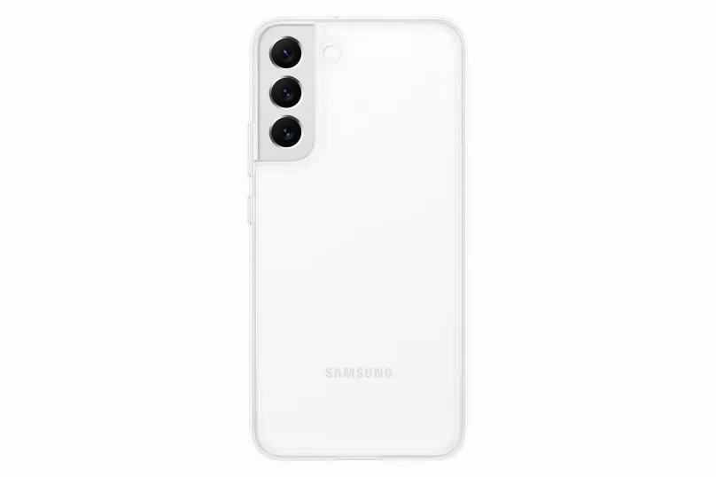 Kryt na mobil Samsung Galaxy S22+ 5G Priehľadný zadný kryt priehľadný