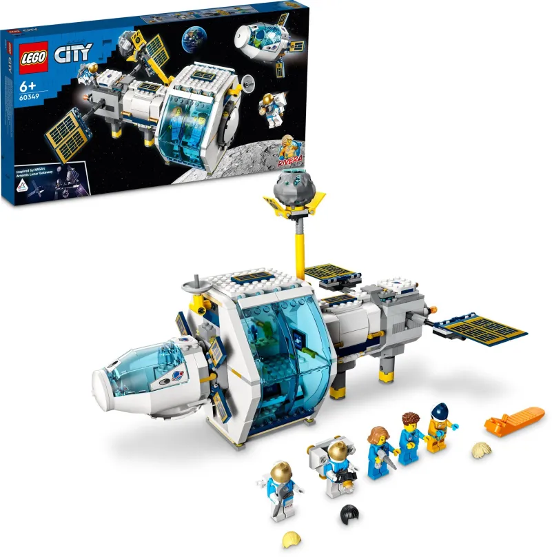 LEGO stavebnica LEGO® City 60349 Lunárna vesmírna stanica