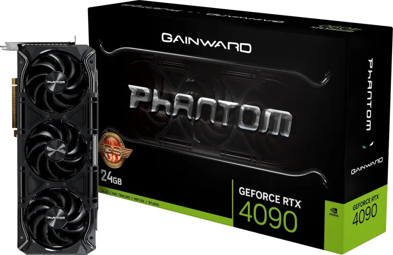 Grafická karta GAINWARD GeForce RTX 4090 Phantom GS 24GB, 24 GB GDDR6X (21200 MHz), NVIDI