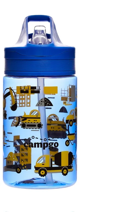 Fľaša na pitie Campgo Kids 400 ml cars