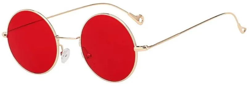 Slnečné okuliare VeyRey Slnečné okuliare lenonky Gunnel červené sklá