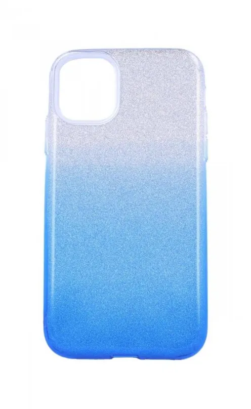 Kryt na mobil TopQ iPhone 13 glitter strieborno-modrý 64833