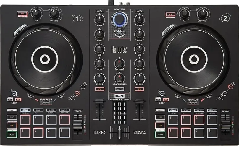 DJ kontrolér HERCULES DJ Control Inpulse 300