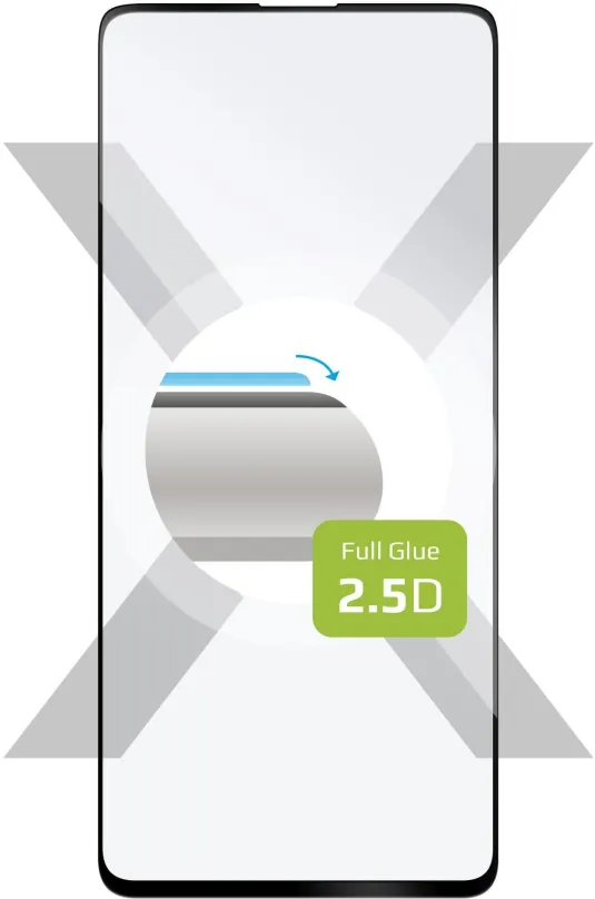 Ochranné sklo FIXED FullGlue-Cover pre Samsung Galaxy M31s čierne