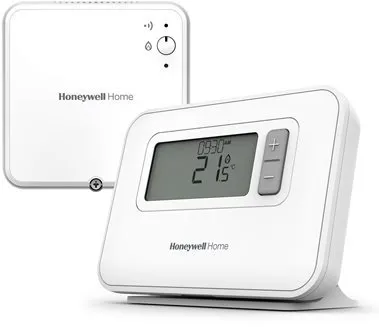 Chytrý termostat Honeywell T3R, s pripojením cez WiFi 2,4 GHz, napájaný batériami, týždenn