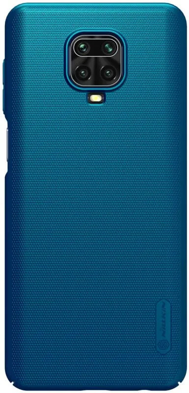 Kryt na mobil Nillkin Frosted pre Xiaomi Redmi Note 9 Pro / Pro MAX / 9S Peacock Blue