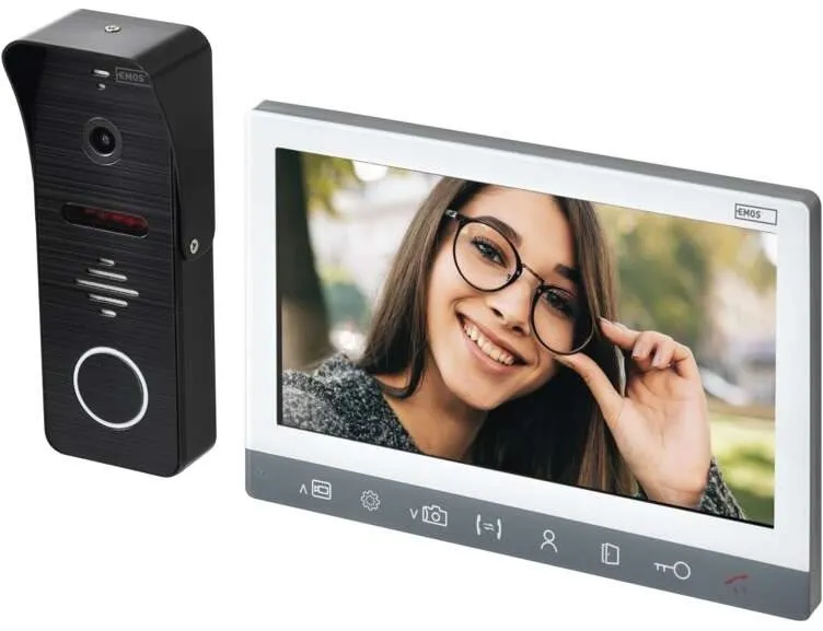 Videotelefón EMOS Sada videotelefónu EMOS EM-10AHD s ukladaním snímok