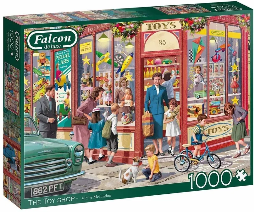 Puzzle Falcon Puzzle Hračkárstvo 1000 dielikov